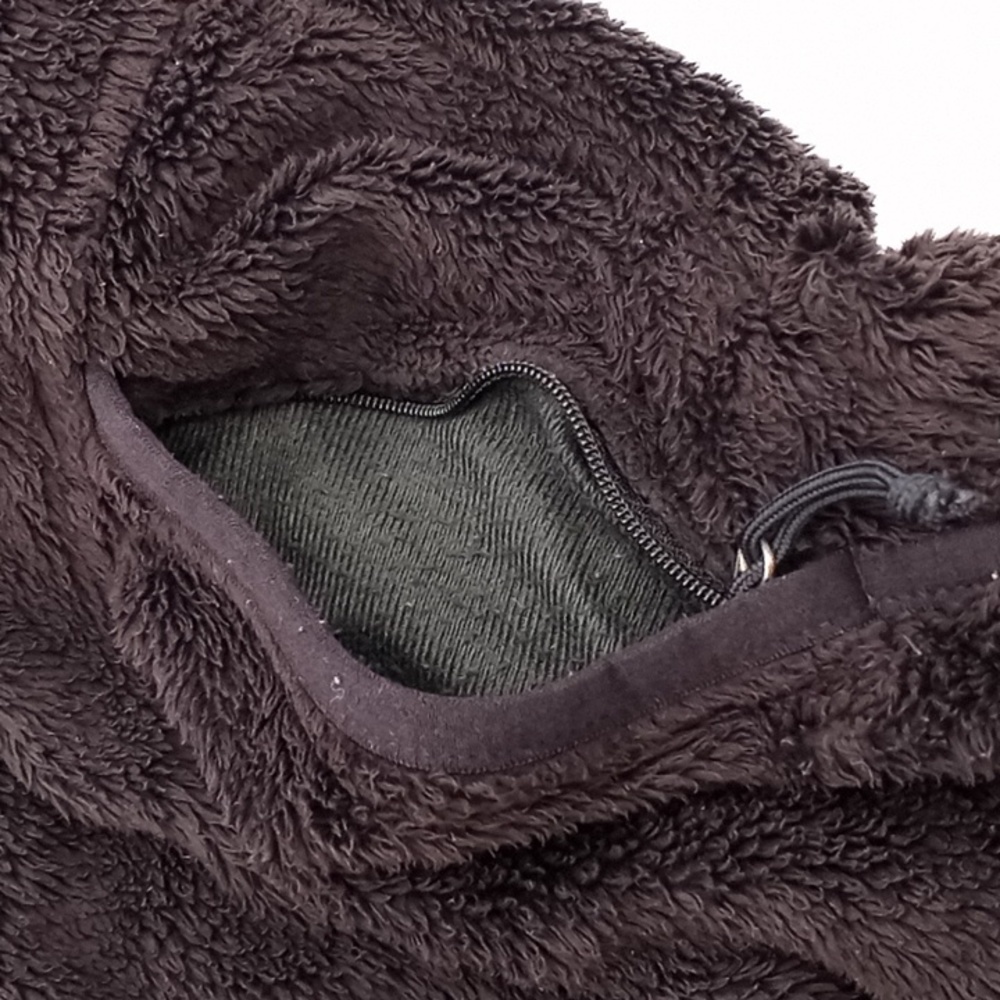 The North Face Oso Thermal Plush Fleece Hooded Jacket Black XS - Picture 6 of 13